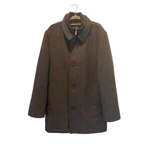 Pronto Uomo Wool Blend Jacket Charcoal Gray Size M BusinessCasual QuietLuxury